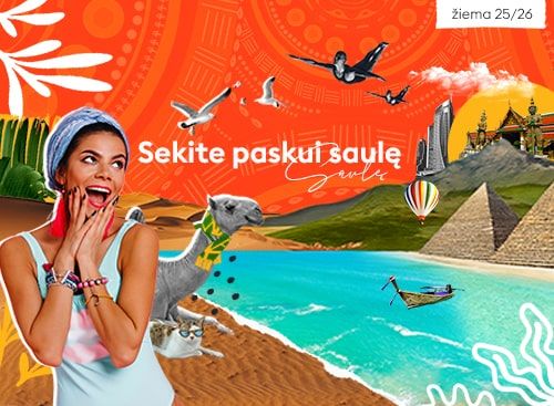 Kelionių organizatorius Join UP! – kelionių paketai, poilsinės kelionės